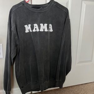 Little Mama Shirt Shop pullover sweatshirt size large